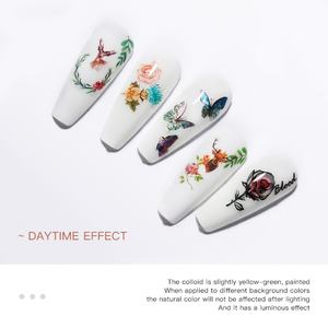 JTING Esmalte de Uñas en Gel Luminoso de Varios Estilos, Esmalte de Uñas en Gel que Brilla en la Oscuridad con Efecto Diurno y Nocturno - Product Image 4