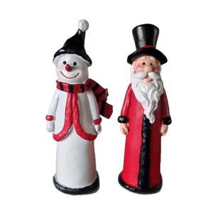 Figura de Papá Noel con Acabado Brillante, Decoración Navideña para Interiores, Regalo para Sala de Estar - Product Image 4