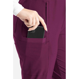 Bestex set seragam gosok kerah V, set celana Scrub celana lurus leher V untuk perawatan dokter rumah sakit, <span class=keywords><strong>Salon</strong></span> kecantikan - Product Image 6