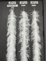 Écharpe violette en plumes d'autruche moelleuses en gros pour femmes, accessoire de déguisement pour fête, festival, vêtements, costume, robe de danse