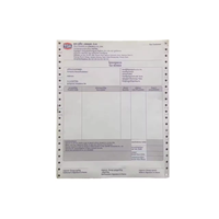 Formulaires de factures fiscales Formulaires de commande 9.5x11 pouces, 3 parties, blanc Formulaires continus autocopiants pour imprimante matricielle triplicata