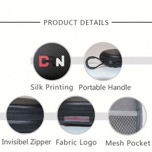 <b>Small</b> Customize EVA Earphone Case Light <b>Weight</b> Waterproof Wired Earphone Carry Case Accessories Storage Bag - Product Image 6