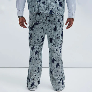 <span class=keywords><strong>Jeans</strong></span> Masculinos <span class=keywords><strong>2026</strong></span> Totalmente Personalizáveis com Padrões Desfiados e Rasgados para Refletir a Identidade da Marca - Fabricante de <span class=keywords><strong>Jeans</strong></span> - Product Image 2