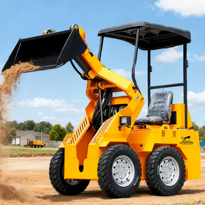 รถตักขนาดเล็ก 5 Epa Skid Steer รุ่น 900 กก. แบบมีล้อ/ตีนตะขาบ สำหรับใช้ในฟาร์มและบ้าน ราคาถูก ใช้งานง่าย - Product Image 5