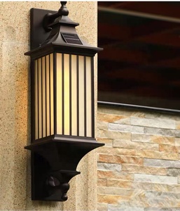 Appliques murales extérieures haut de gamme, style rétro, pour porche, lampe vintage, éclairage extérieur, applique pour porte d'entrée, garage, patio, E27 - Product Image 2