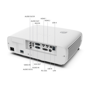 Byintek hội nghị không dây máy chiếu 5200 Ansi LU800-W kết nối máy chiếu không dây 3LCD dọc chuyển máy chiếu laser - Product Image 3