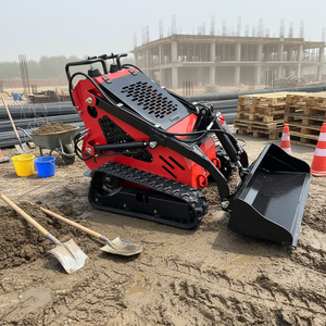 รถตักล้อยางขนาดเล็กพร้อมเครื่องยนต์บริกส์ ความจุบุ้งกี๋ 0.08 ลูกบาศก์เมตร น้ำหนัก 900 กิโลกรัม ประสิทธิภาพสูง - Product Image 1