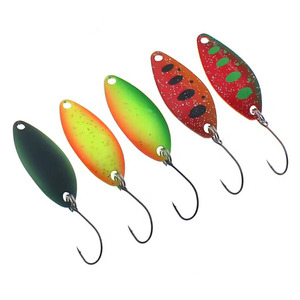 3g 32 millimetri di Rame cucchiaio di Metallo <span class=keywords><strong>Esche</strong></span> <span class=keywords><strong>Esche</strong></span> Dure Filatrice <span class=keywords><strong>Esche</strong></span> <span class=keywords><strong>Trota</strong></span> Pesca Pesca Artificiale di Pesca Cucchiaio di Pesca Lure - Product Image 1