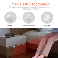 Détecteur de mouvement intelligent mini PIR Tuya ZigBee ZB-PIR-6, capteur infrarouge de présence humaine, anti-vol, contrôle à distance via l'application Tuya, Smart Life