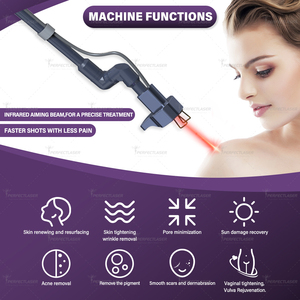OEM 70 Wát fractional CO2 Laser máy đẹp nhà cung cấp chuyên nghiệp 10600nm da tái tạo bề mặt RF ống CO2 fractional máy laser - Product Image 3