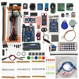 Kit de Inicio RFID para Arduino UNO R3, Versión Mejorada, Kit de Aprendizaje con Caja, Kit Electrónico DIY con IIC y Ultrasónico - Product Image 1