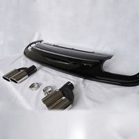Diffuseur arrière pour voiture A5 S5 Noir brillant Style RS5 Séparateur de pare-chocs arrière Diffuseur pour Audi A5 S5 B8.5 2012 2013 2014 2015 2016