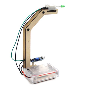 Kit de lumières à commande sonore, jouet éducatif en bois pour enfants, expérience scientifique, outil d'apprentissage DIY STEM - Product Image 4