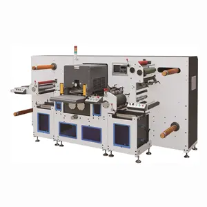 RTMQ-450 400 Speed Servo Motor Auto Feed Label Paper Flatbed Die Cutting and Embossing Machine