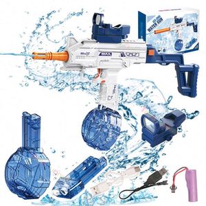 Cheap Small Ultimate Battle Blaster Water Bullet Gun Electric Target Shooting Game <b>Ring</b> <b>Battery</b> Toy Realistic Water Gun for Kid - Product Image 6