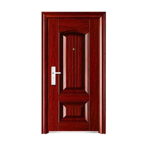 Cửa thép an ninh cho nhà ở bên ngoài lối vào chính sắt mạ kẽm tấm cổng thiết kế cửa thép phía trước nhập cho nhà - Product Image 3