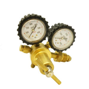 ตัวปรับแรงดันไนโตรเจนแรงดันสูงและเกจวัดแบบอเมริกัน พร้อมวาล์ว M44 และวาล์วลดแรงดันไนโตรเจน CGA580 สำหรับท่อส่ง - Product Image 5