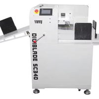 Découpeuse numérique de feuilles VOREY SC340X, machine de découpe d'étiquettes à alimentation et empilage automatiques SC340