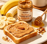 Bestseller Bantian Smooth, pâte d'amande 100% naturelle, beurre alimentaire, ingrédient de pâtisserie, formule personnalisée ODM, sans additifs