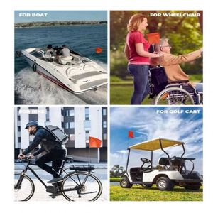 Banderas Mini de Poliéster Impresas Personalizadas de 30*45cm en Oferta, Soporte para Bandera de Tablero a Buen Precio para Decoración de Fibra de Vidrio para Carros de Golf y Barcos - Product Image 3