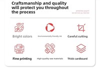 Rompecabezas Personalizado con Impresión Artística, Juguete Educativo DIY, Divertido, 500 Piezas, Esquinas Cuadradas Certificadas, Papel a Todo Color, Regalo