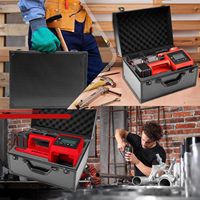 Mallette de rangement pour compresseur d'air Milwaukee M18 Gonfleur 2848-20 | Sac de transport antichoc pour pompe à air (étui uniquement)