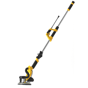 Machine à plâtrer murale pliable Vertak 800W à aspiration automatique des poussières avec longue poignée pour plaques de plâtre - Product Image 1
