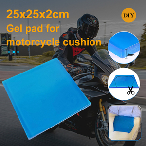 Inserto de Gel Refrigerante para Asiento, Rectangular Azul, Almohadilla de Absorción de Impactos para Motocicleta, Tamaño Personalizado 45x45x1cm - Product Image 5