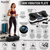 Plataforma Vibratoria para Hacer Ejercicio, Máquina de Ejercicios con Vibración, Producto Adelgazante para Pérdida de Peso, Kit de Plataforma de Fitness para el Hogar