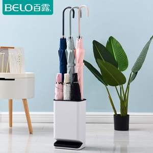 Porte-parapluies créatif en plastique, autoportant, à une face, grande capacité, taille standard, pour la maison - Product Image 4