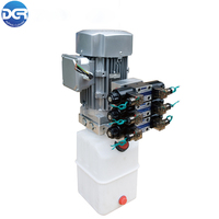 24VDC Moteur 3kw Unité de puissance hydraulique de pompe à huile à engrenages haute pression