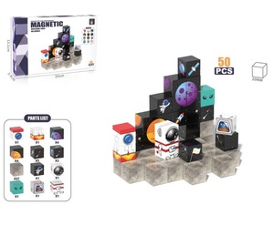 Cubo Magnético de <span class=keywords><strong>2</strong></span>.5cm, Bloques de Construcción Magnéticos - Bloques de Construcción Educativos para Niños, 100 Piezas, Cubo Magnético de <span class=keywords><strong>2</strong></span>.5cm - Product Image 3