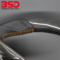 Volant chauffant BSD en fibre de carbone pour Bronco Raptor 4X4 Off Road Modifier voiture personnalisé Brand New Geek Style Real Carbon