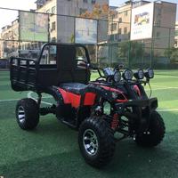 Mini-tracteur électrique tout-terrain (ATV) chinois, véhicule utilitaire léger (EV) pour petite ferme, 4 roues, avec benne de chargement, remorque agricole, chariot de plage, véhicule tout-terrain (UTV)