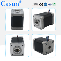 Moteur pas à pas Casun Nema 14 à vis traversante Tr6.35X9.7536, couple 450mN.m, 5.04V, pour équipement de beauté