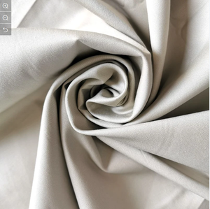 Hot bán 150Gsm CVC Spandex Stretch gabardine Twill vải hữu cơ dệt Heavyweight cho bệnh viện Robe cross-phong Cách Hot nhà máy - Product Image 5