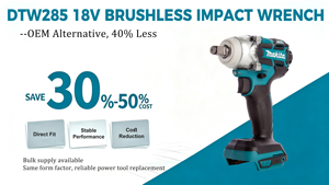 Clé à chocs sans fil <span class=keywords><strong>Makita</strong></span> <span class=keywords><strong>18V</strong></span> Brushless 1/2 pouce 280 Nm couple élevé 3 vitesses arrêt automatique pour réparation automobile - Product Image 5