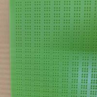 Tableau d'écriture braille avec 9 lignes et 30 cellules, y compris deux stylets braille, tableau braille vert modèle 88, fabriqué en Chine