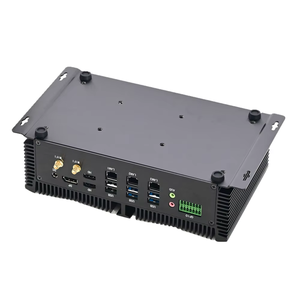 Potente Mini <span class=keywords><strong>PC</strong></span> sin ventilador Intel Core <span class=keywords><strong>I5</strong></span> 1235U <span class=keywords><strong>CPU</strong></span> 3 * LAN RS485 GPIO DDR5 M.2 SSD HDD Triple pantalla WiFi UE AU EE. UU. Para Industrial - Product Image 5