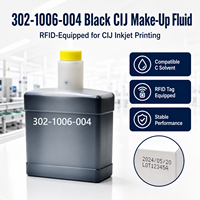 C 302-1006-004 Tinta Negra MEK a Base de Solvente Digital de 0.75L para Impresoras de Inyección de Tinta Continua de las Series CI3200/CI3300/CI3500/CI3650