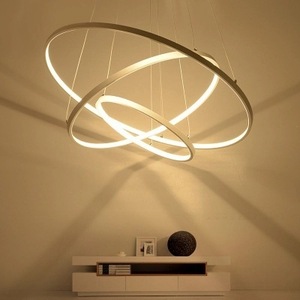 โคมไฟ LED แบบแขวนทรงกลมหลายหัว สำหรับห้องนั่งเล่น ร้านอาหาร บาร์ โรงแรม ห้องทำงาน โคมไฟติดเพดาน - Product Image 1