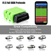 Escáner OBD2 KONNWEI MINI KW902 ELM327 V1.5, Lector de Códigos con Herramienta de Diagnóstico Automotriz para Android/iOS Compatible