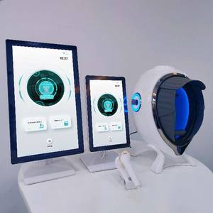 เครื่องวิเคราะห์ความชุ่มชื้นผิว AI 3D พร้อมหน้าจอสัมผัส 15.6 นิ้ว สำหรับใช้ในบ้าน วิเคราะห์ดวงตาและใบหน้า - Product Image 2