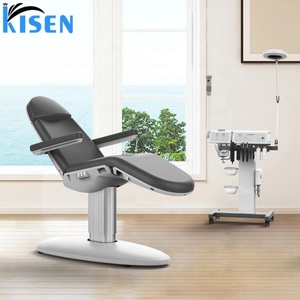 Kisen Luxurious Salon Curve Lash Bed Breast Hole Massage Electric <b>Folding</b> Beauty Bed Massage <b>Table</b> with 4 Motors - Product Image 1