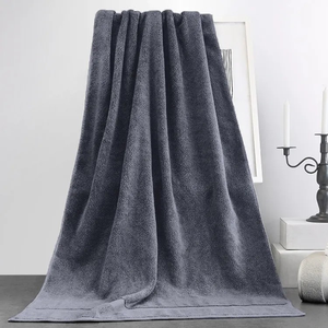 Serviettes de bain absorbantes confortables et douces 100% coton pour adultes Technique tissée à séchage rapide Couleur unie pour l'utilisation de la <span class=keywords><strong>piscine</strong></span> de spa à domicile - Product Image 4