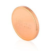 Fer de couvercle de pot de bougie en métal plaqué cuivre brillant avec joint d'étanchéité en silicone pour la fabrication de bougies