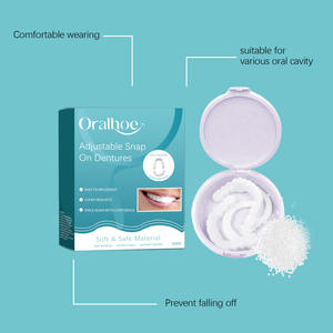 Protesi Temporanee ORALHOE Best-Seller, Confortevoli, Naturali e Pratiche, Riutilizzabili con Fibbia Regolabile - Product Image 3