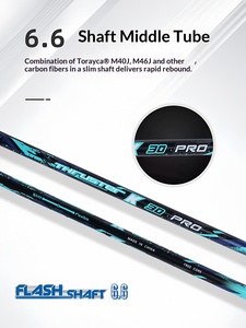 Raqueta <span class=keywords><strong>de</strong></span> Bádminton Profesional Victor Victory Little Ghost TK30PRO, Totalmente <span class=keywords><strong>de</strong></span> Carbono, Ofensiva, con Mango Falcon G5, Moderado - Product Image 3