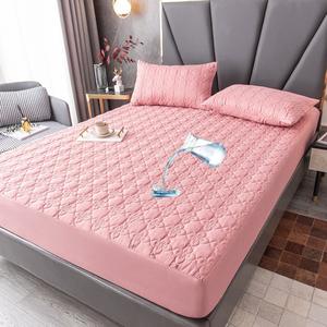 Tamaño Queen personalizado impermeable cama cubierta <span class=keywords><strong>de</strong></span> polvo estilo liso Protector <span class=keywords><strong>de</strong></span> colchón con aislamiento <span class=keywords><strong>de</strong></span> <span class=keywords><strong>orina</strong></span> para uso doméstico Protector al por mayor - Product Image 3
