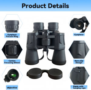 Binóculos de Alta Definição 20x50 para Observação de Aves ao Ar Livre com Visão Noturna em Baixa Luz para Adultos e Crianças - Product Image 2